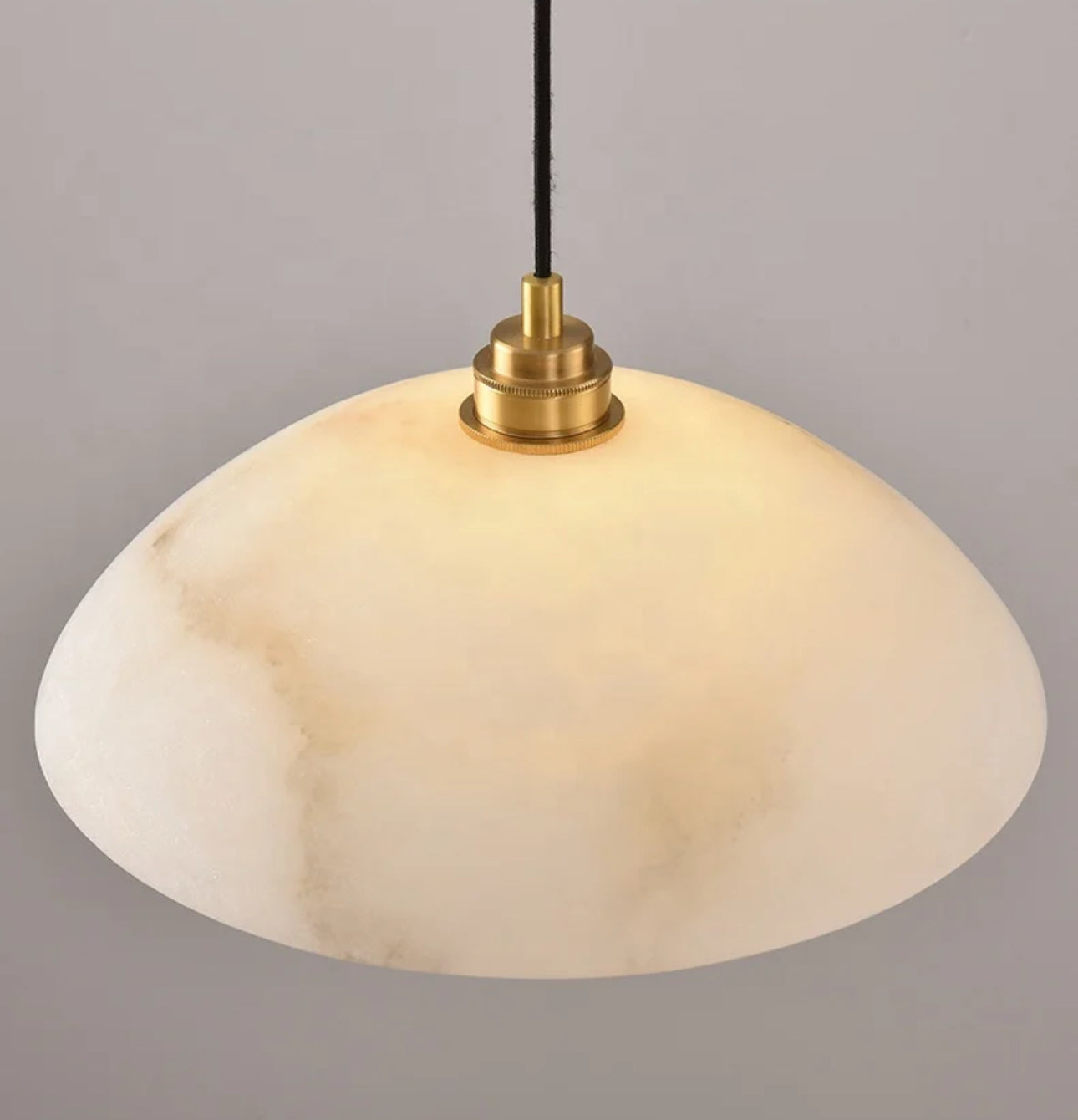 Inigo Marble Alabaster Hanging Lamps