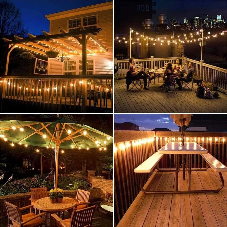 Solar Outdoor Fairy Lights