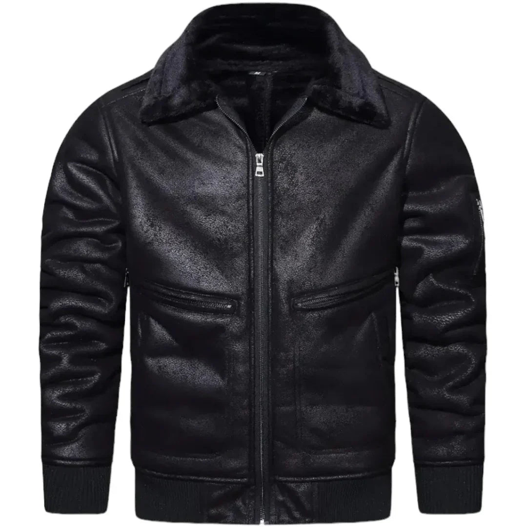 Nebula Leather Jacket