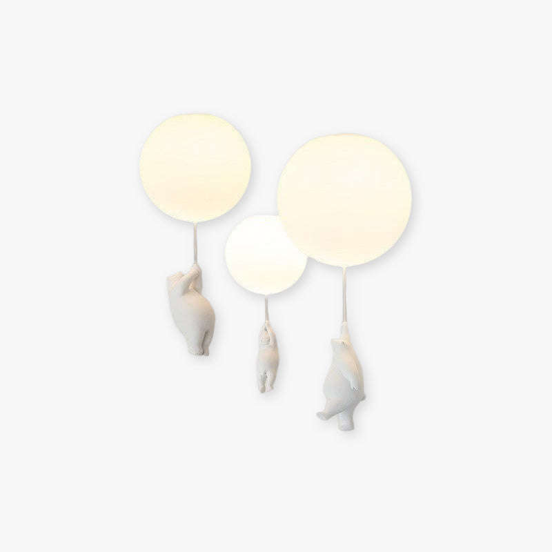 SkyDream Ceiling Lamps Children's Hanging Lamp Bear and Balloon