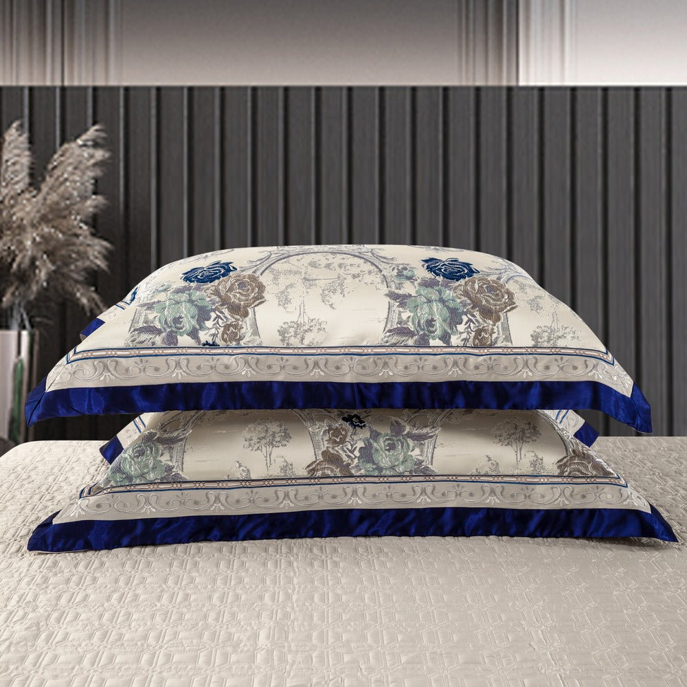 Parure de lit de luxe en jacquard oriental Gazaneya