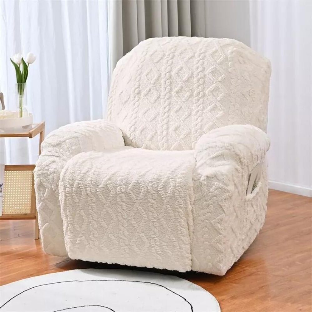 Jacquard Stretch Recliner Sofföverdrag