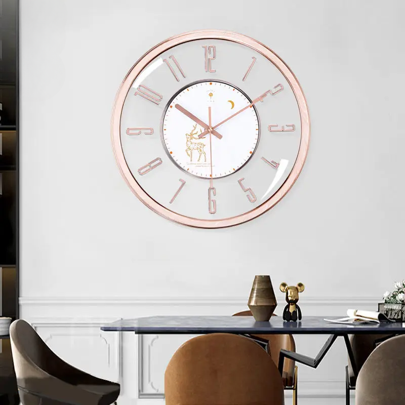 PolarisClock – Reloj de pared silencioso de lujo