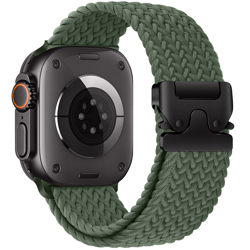 Nylon Geflochtenes Armband Für Apple Watch