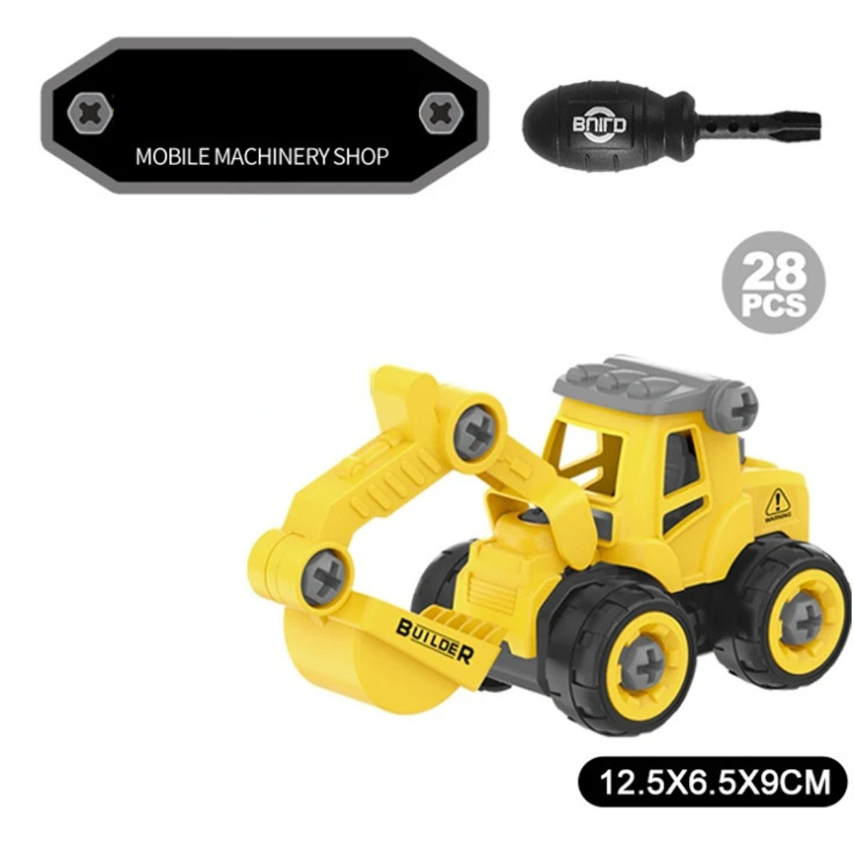 Construction Trucks™ - Inżynieria i wyobraźnia z pojazdami budowlanymi - DIY ciężarówki budowlane