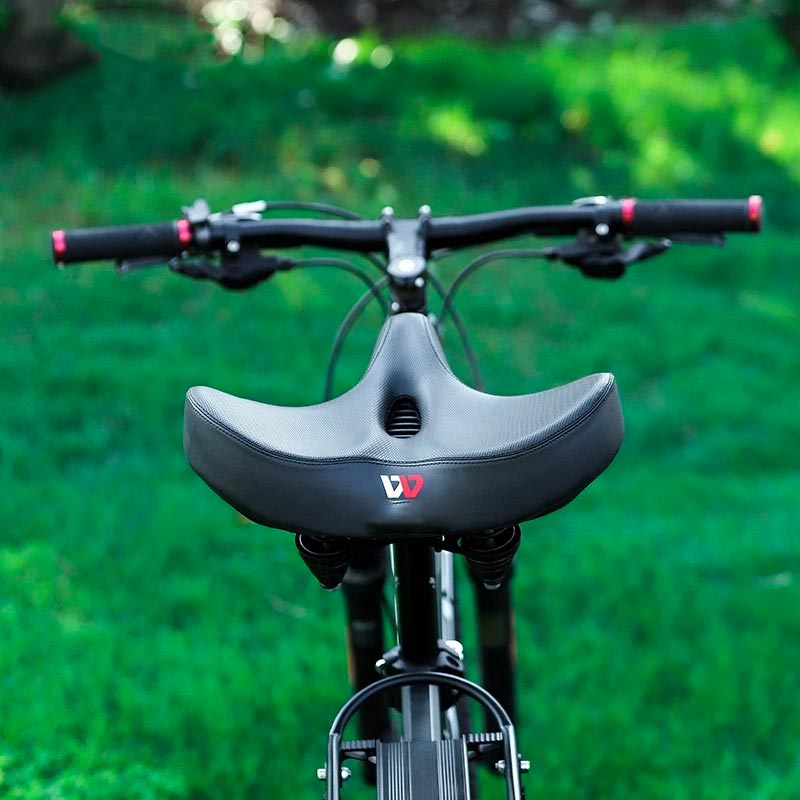 RIDEASE | Comfortable bicycle seat | Ergonomic design | Extra wide and breathable