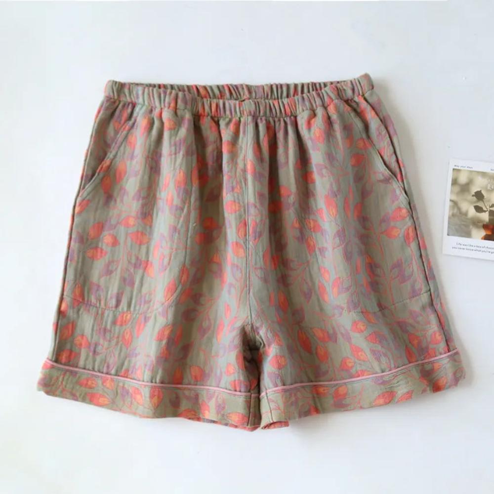 Blomstertrykk Lounge Shorts