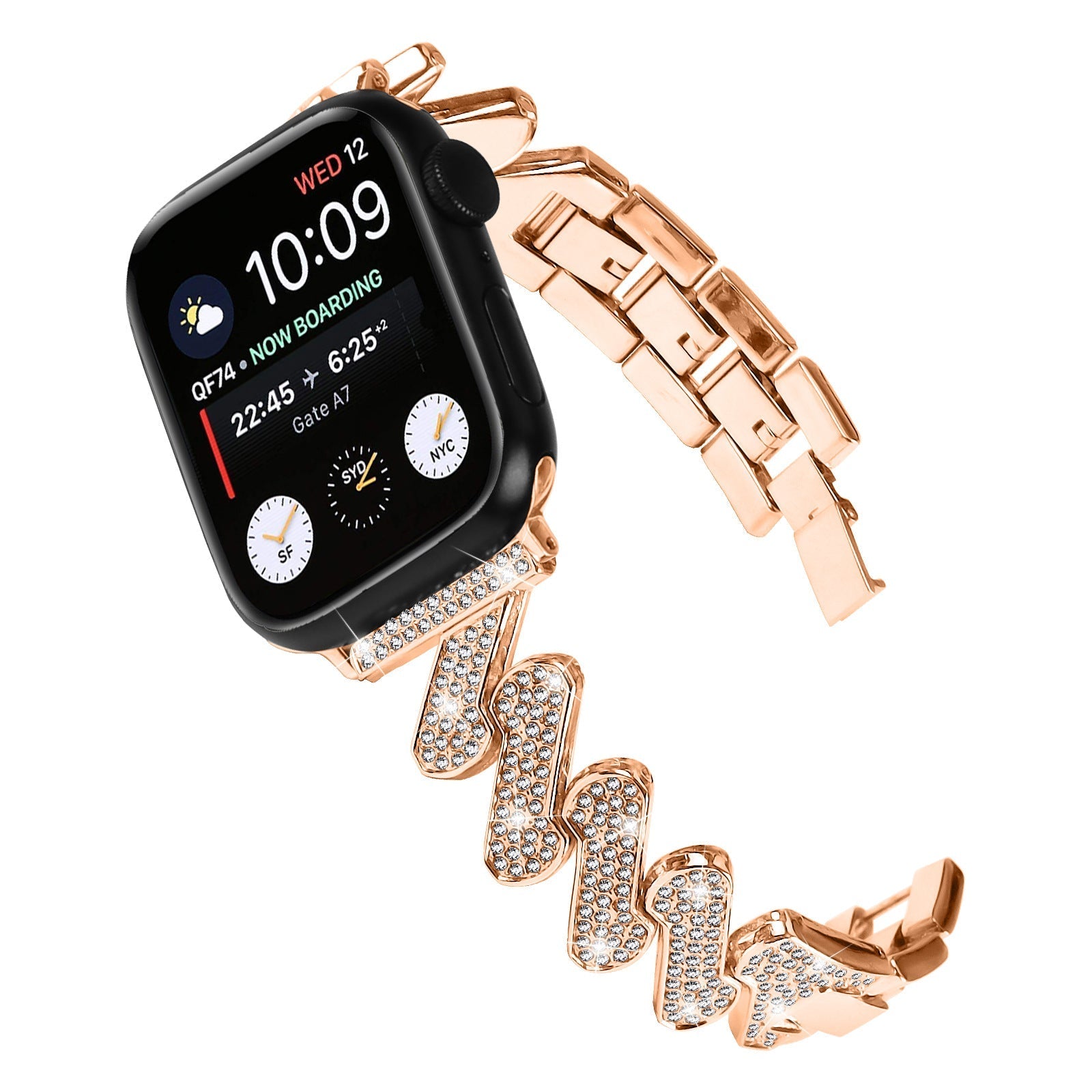 Mobius metallarmband för Apple Watch