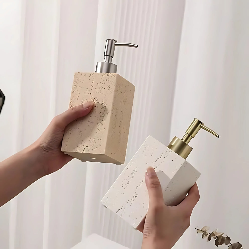 Minimalistisk Resin Handtvål Dispenser