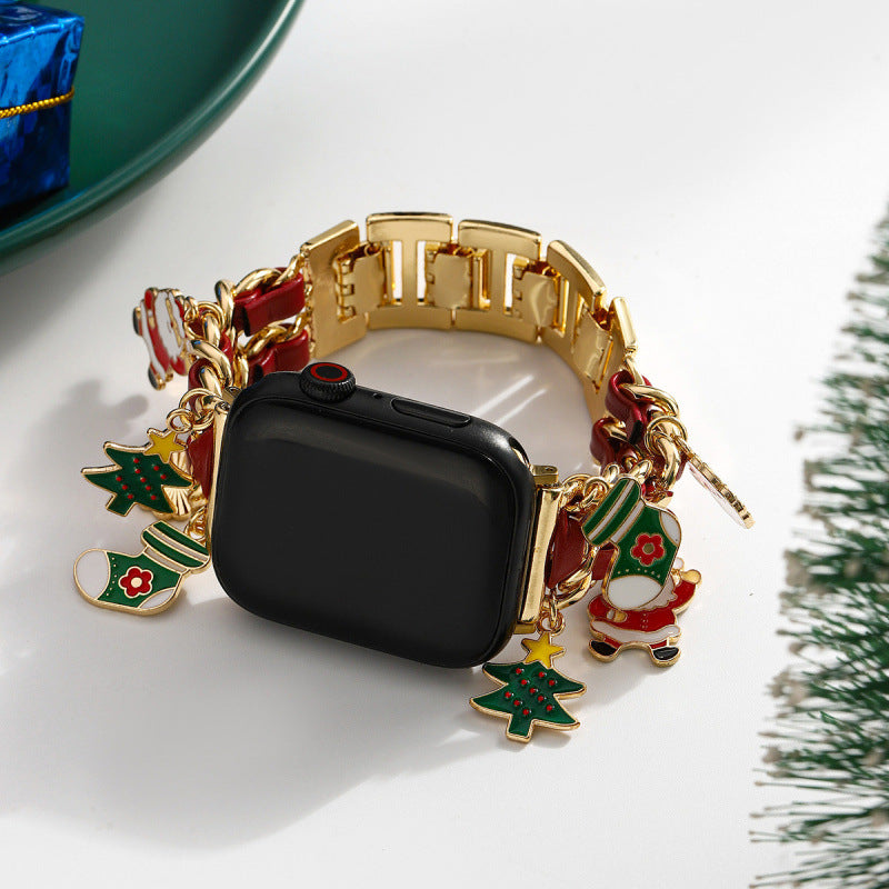 Christmas creative watch straps suitable for all Apple series