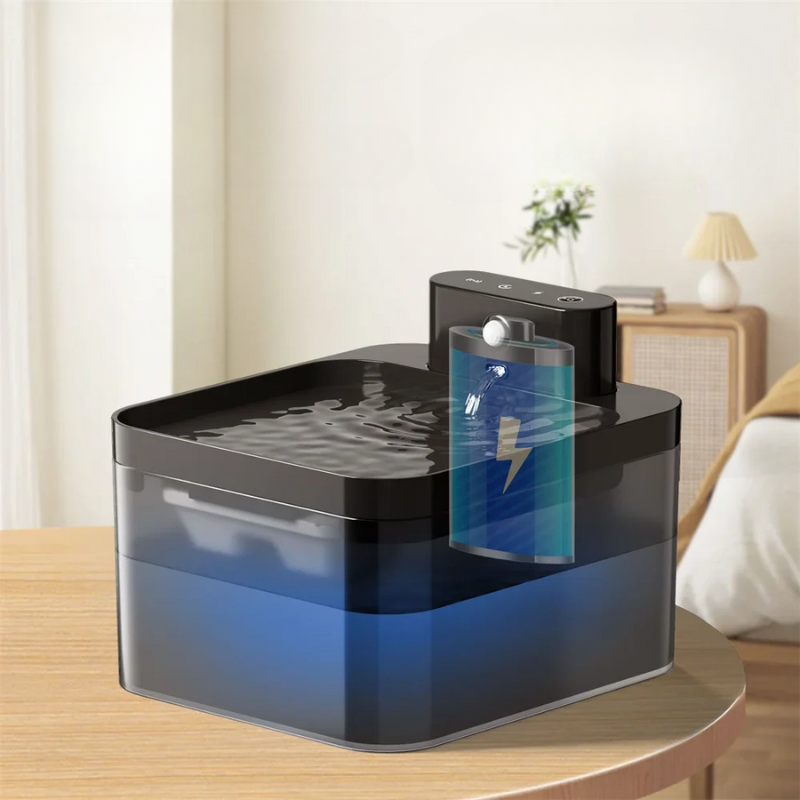 Automatico - Fontana d'acqua wireless per gatti con sensore