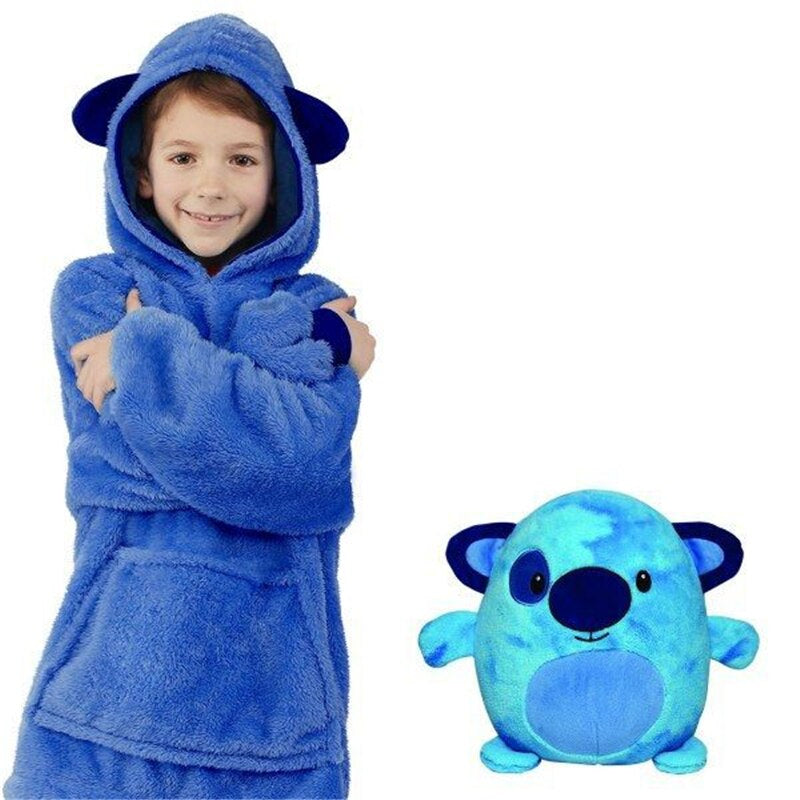 CuddleHoodie™ - Sudadera con capucha y juguete en uno - Sudadera con capucha cálida para niños