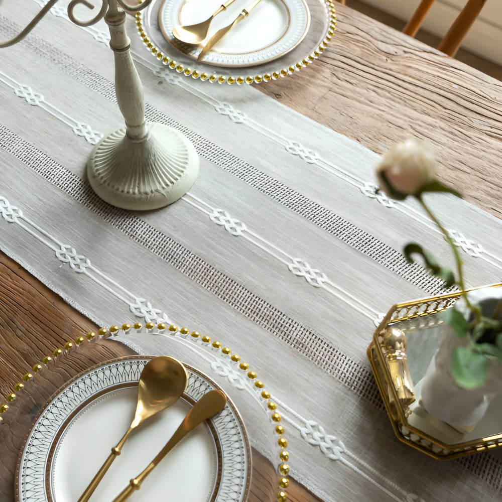 Tassel Whisper Table Runner