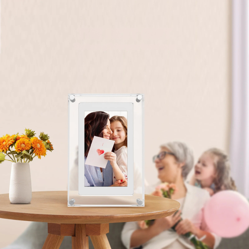 PhotoMemories - 5 Inch Digital Photo Frame with IPS Screen