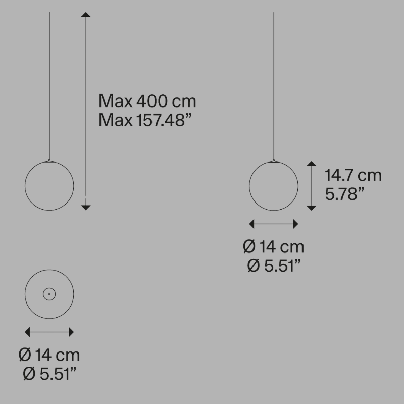 Suspension LED Nova Cluster