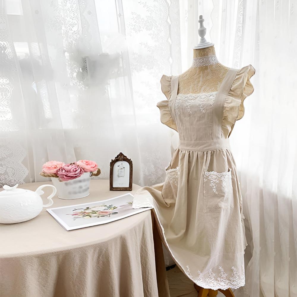 Blush Belle Ruffle Förkläde