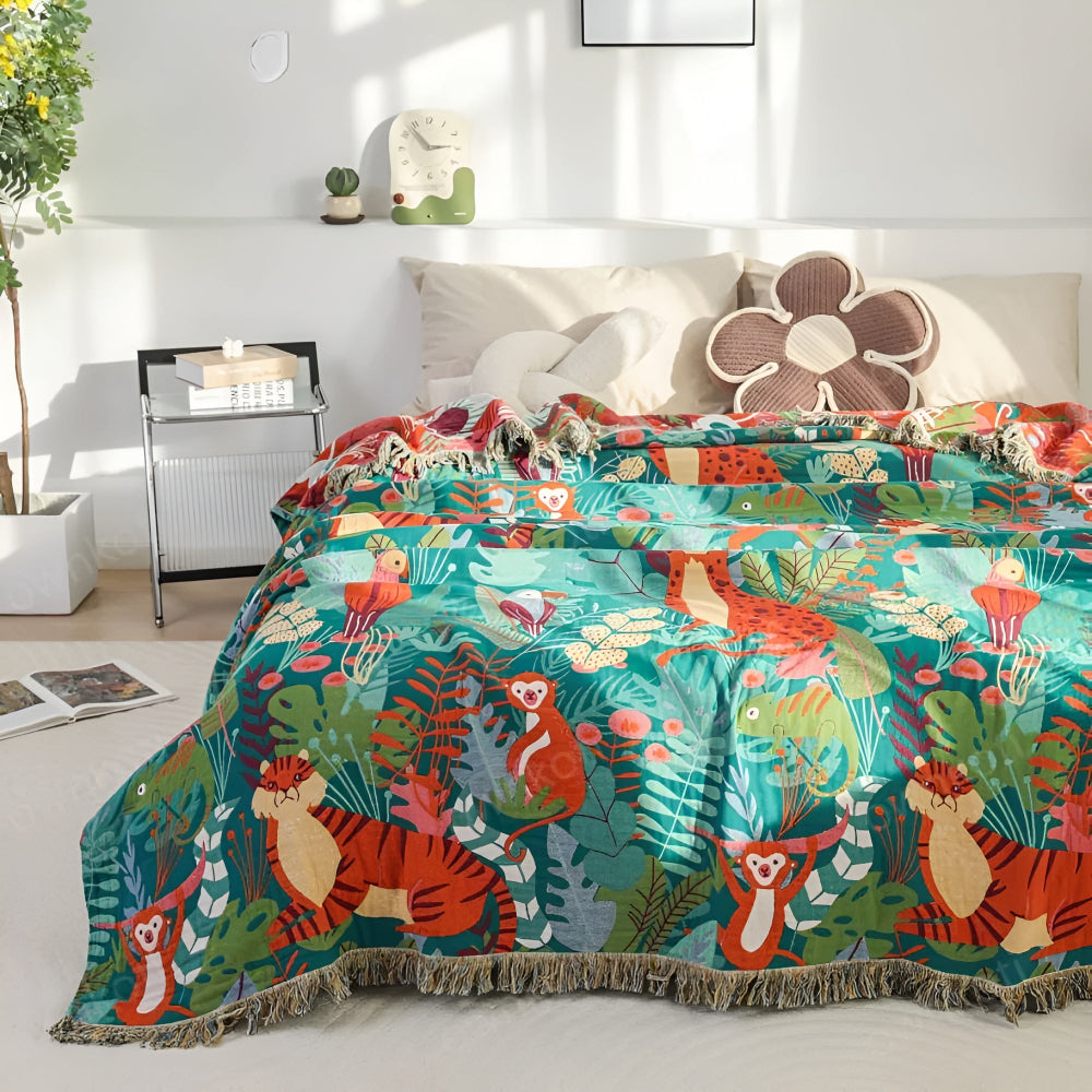 Safari Dreams Reversible Blanket