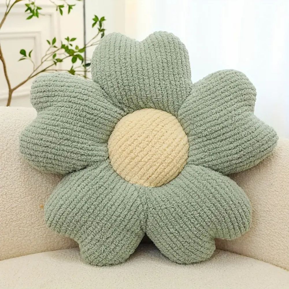 Coussin en forme de fleur Flourish