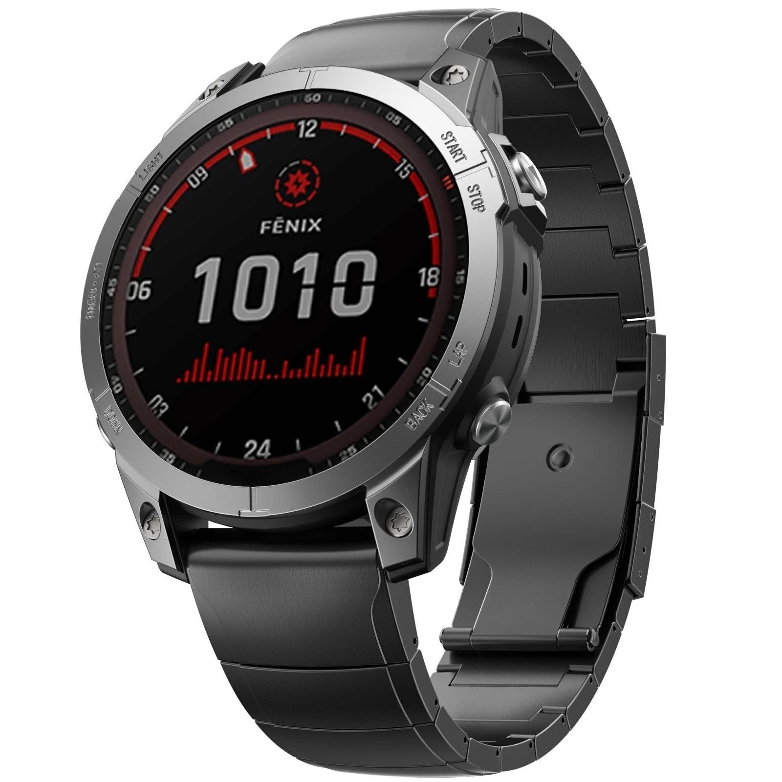 Titanium Band Pro For Garmin Fenix 8 7X 6XP