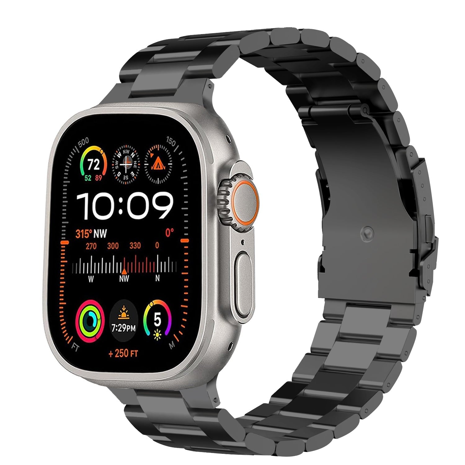 Fascia in Titanio Stile Business per Apple Watch