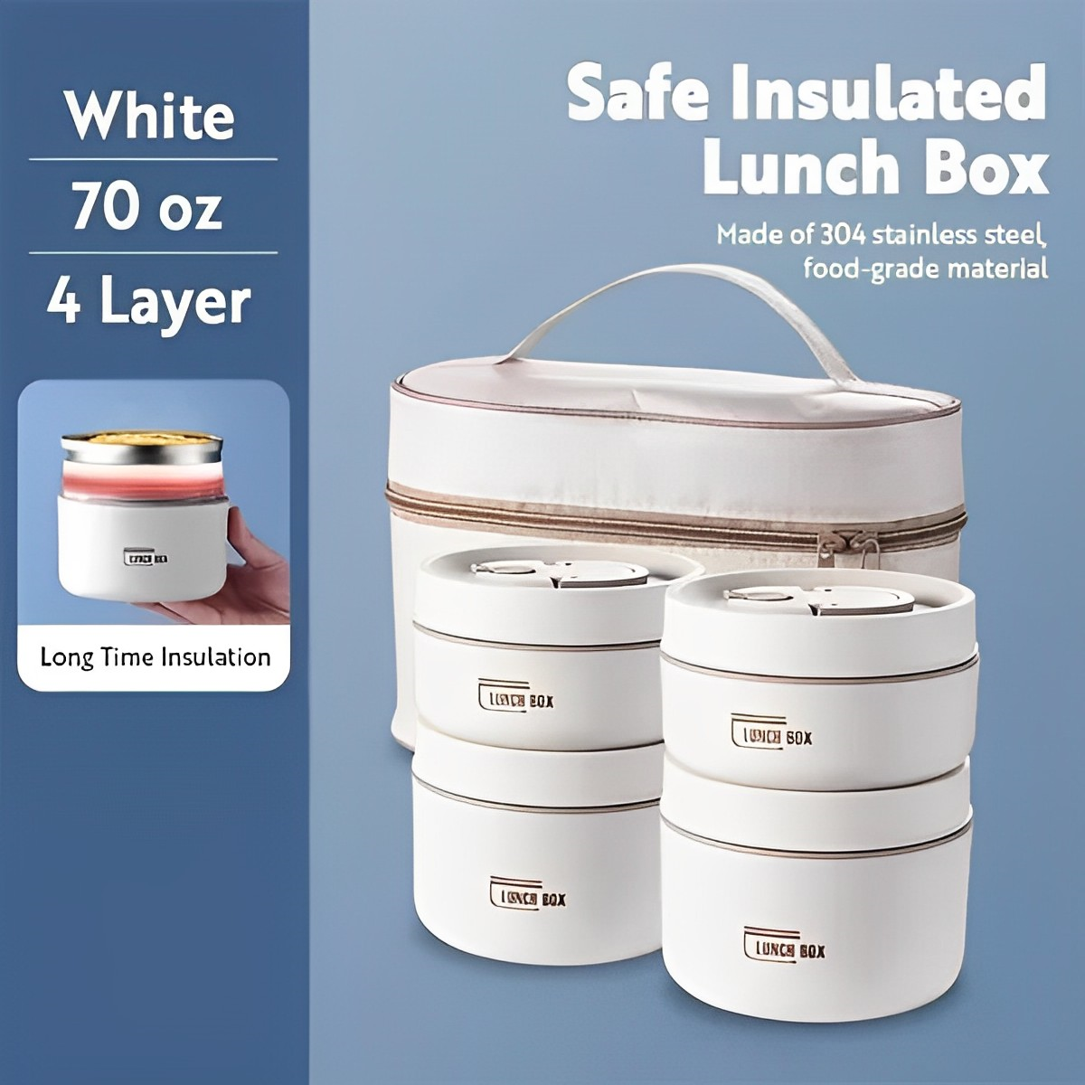 Rita insulated lunch box