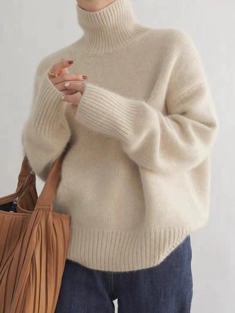 Olivia - Classic Turtleneck Sweater