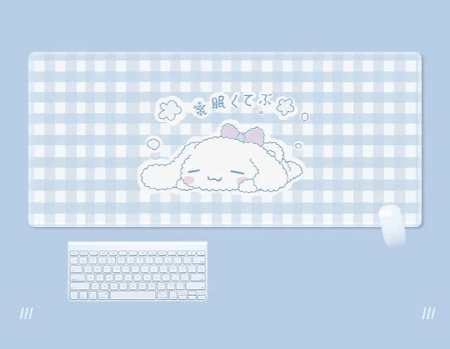 Cinnamoroll Kuromi podložka pod myš