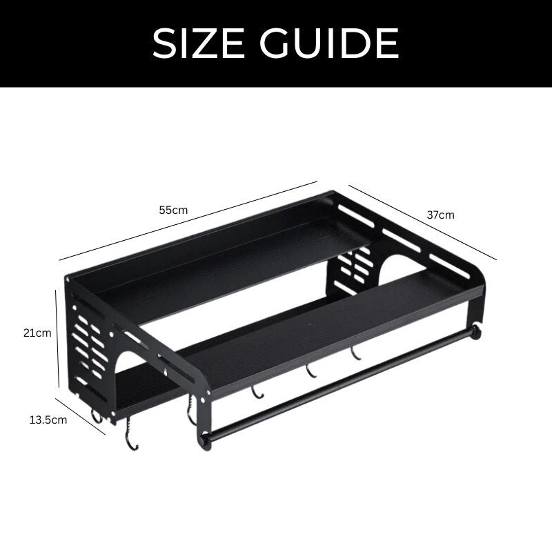 The Dalton Kitchen Storage & Microwave Rack