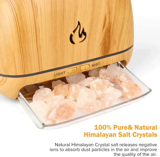 Taavita – 3-in-1 Himalayan Salt Stone Aroma Diffuser