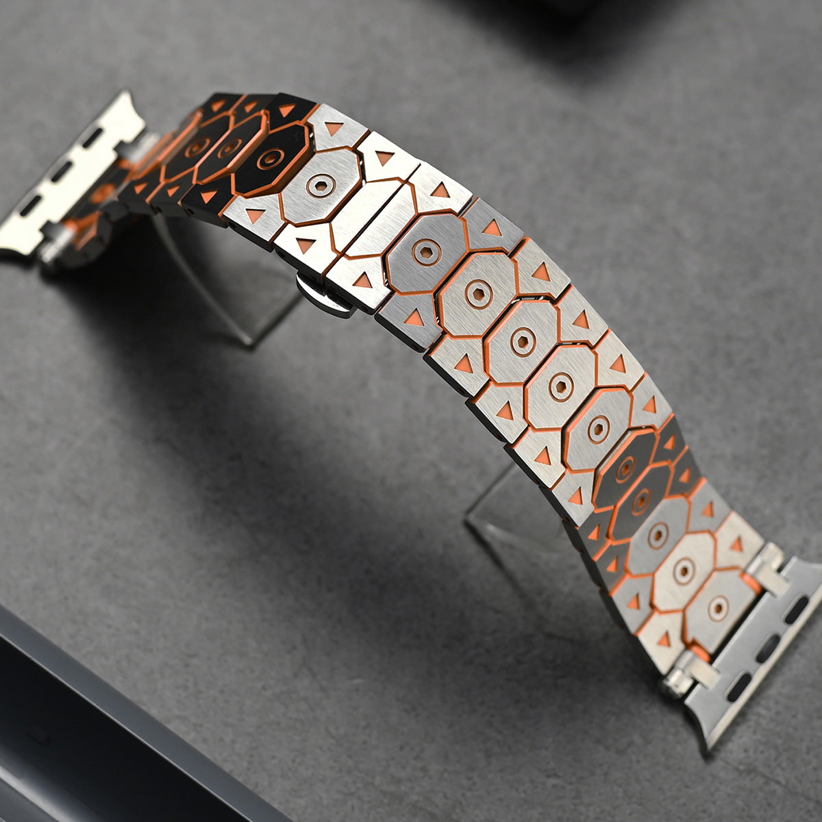 FusionX Titanio Apple Watch Band