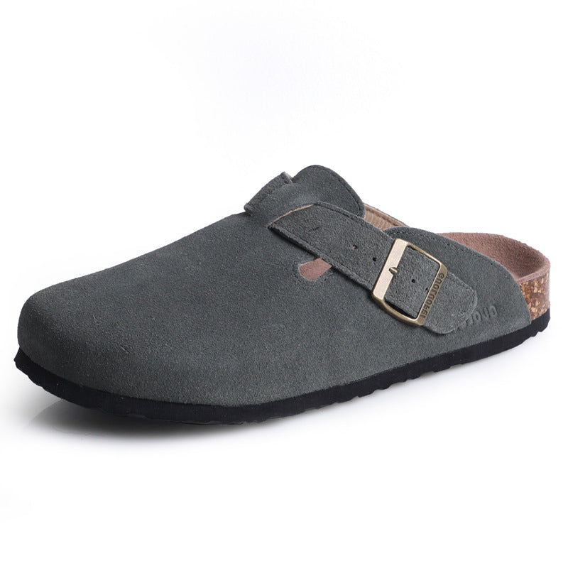 Premium Suede Clogs Slippers