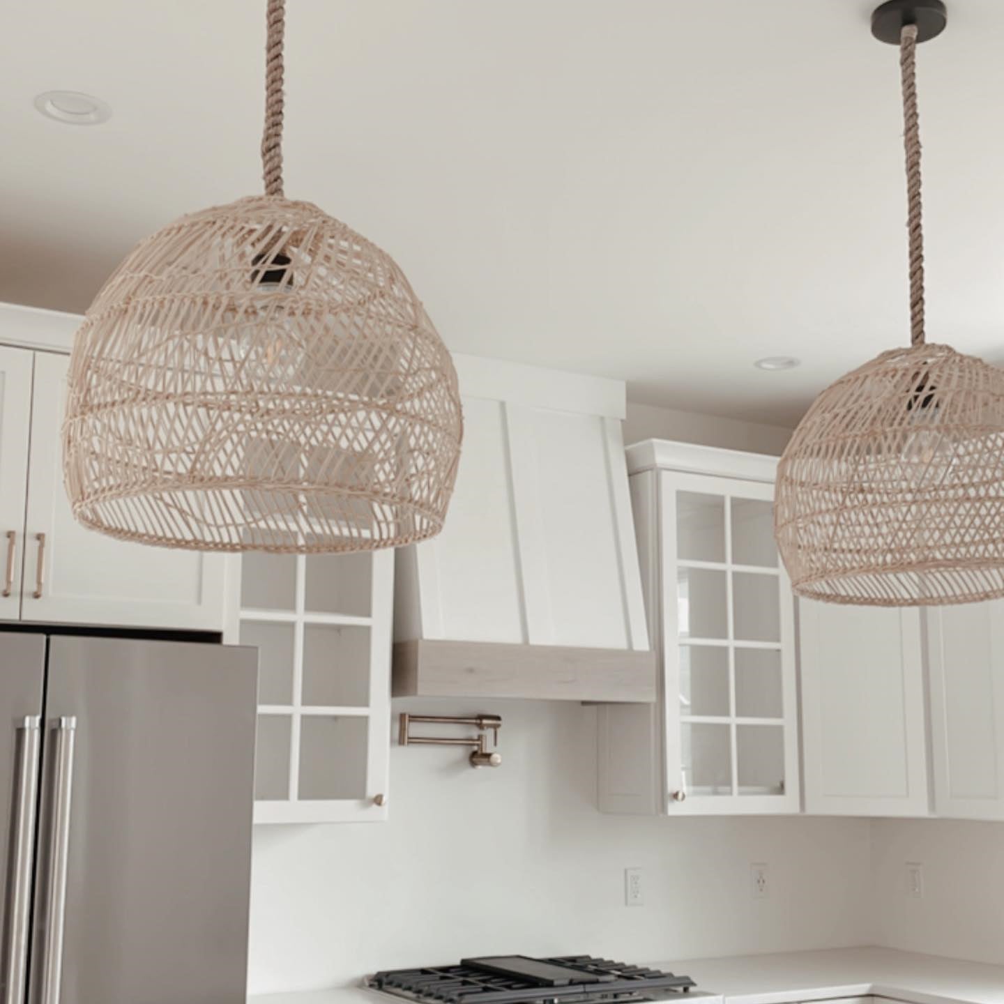 Hemp Rope Hanging Ceiling Lights