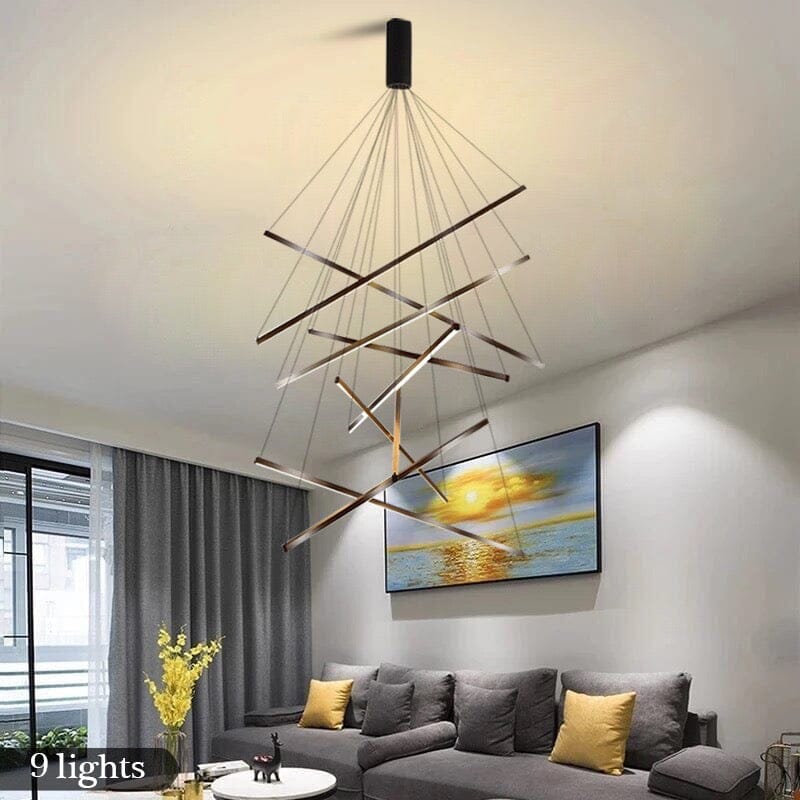 Chandelier Duplex Moderne