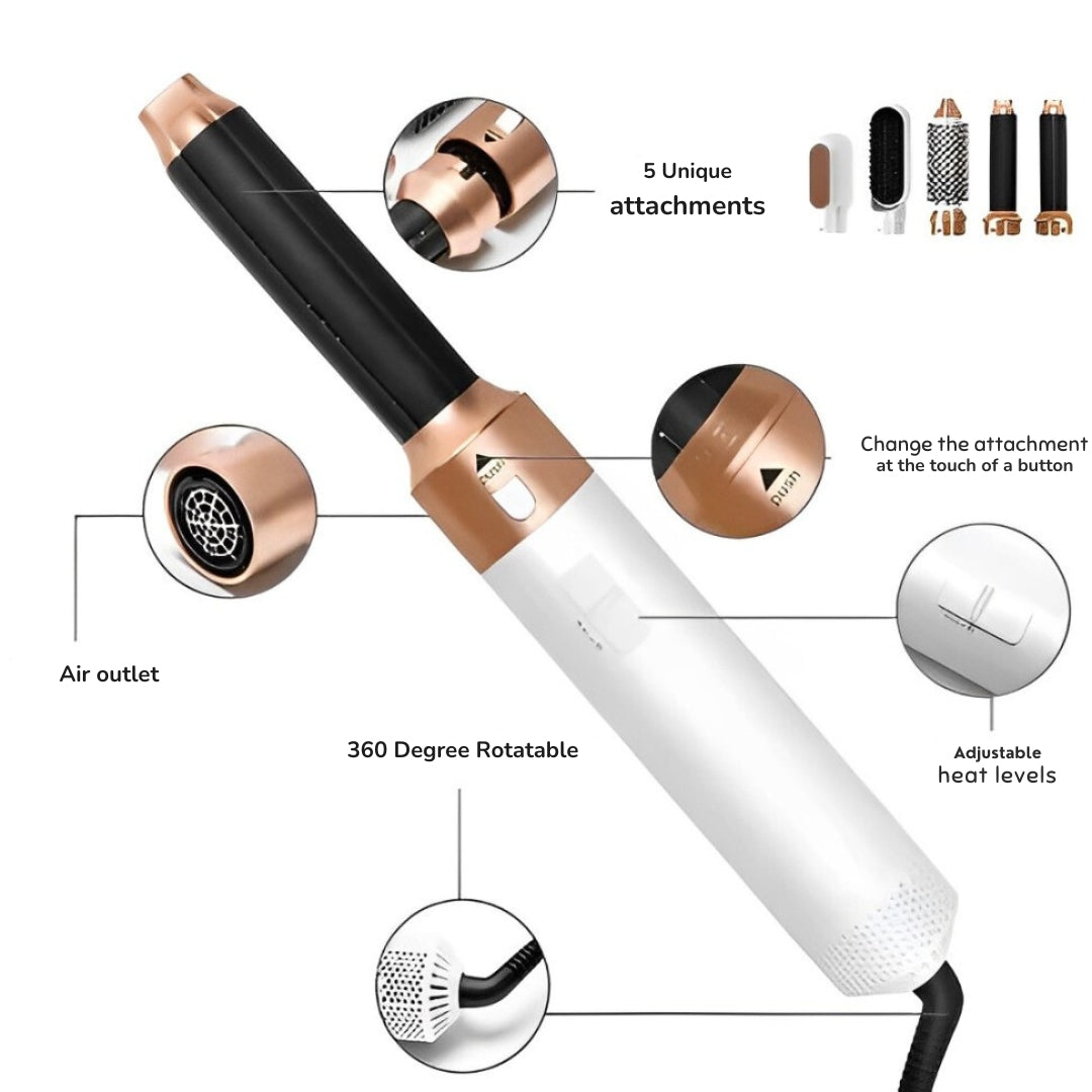 inAirWrap Pro™ 5in1 - Hair Styler