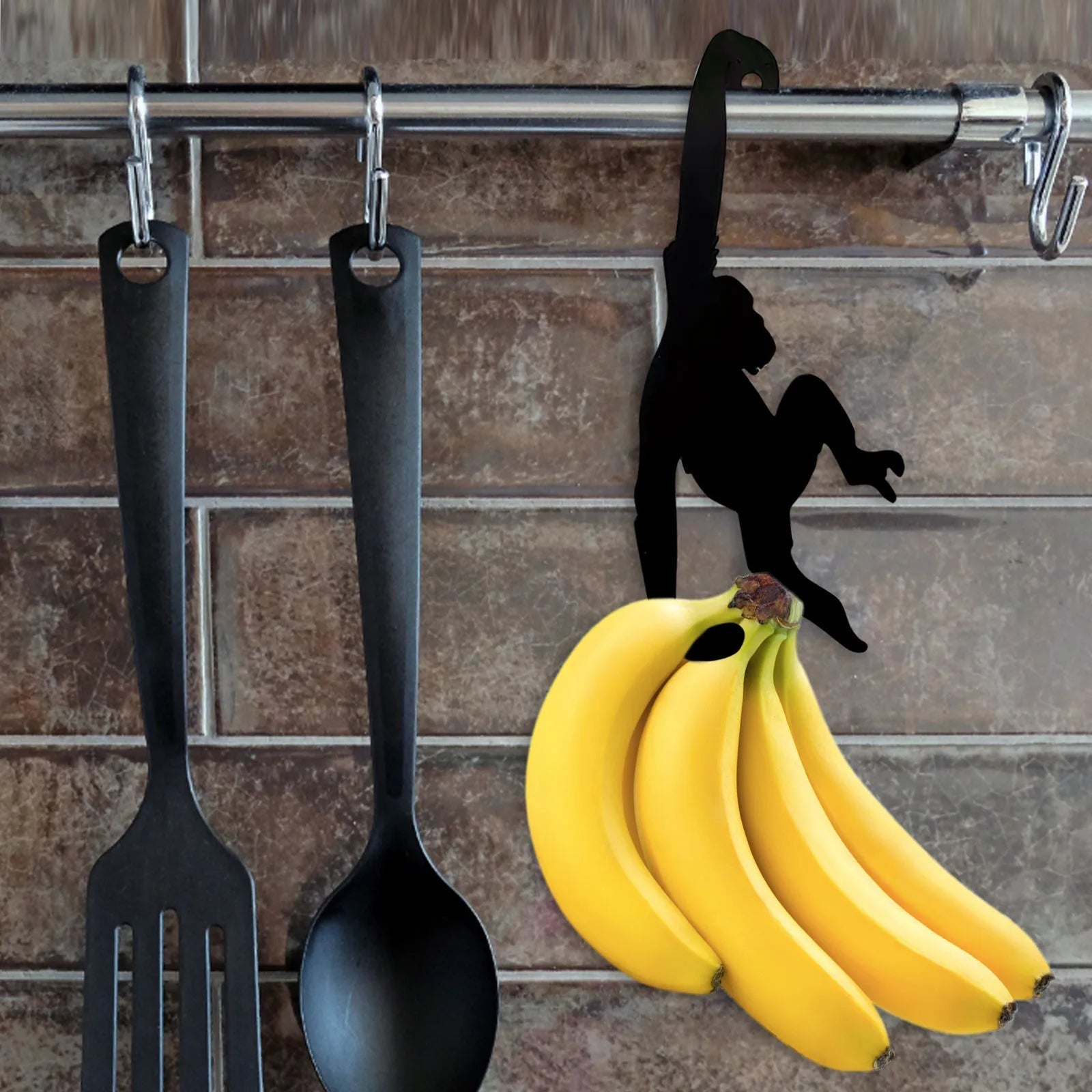 Playful Monkey Banana Hanger