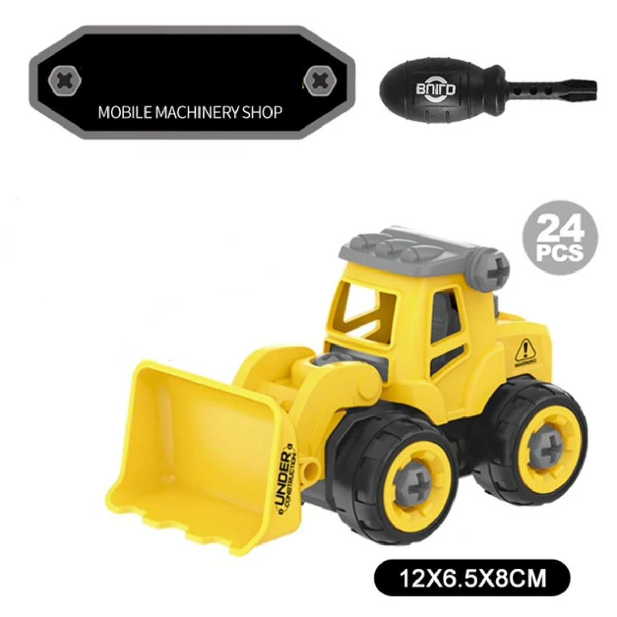 Construction Trucks™ - Inżynieria i wyobraźnia z pojazdami budowlanymi - DIY ciężarówki budowlane