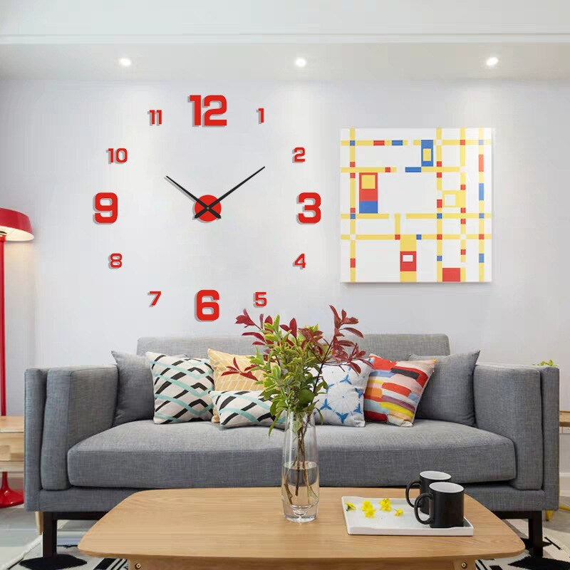 KreativDesign Horloge murale – Design unique pour votre maison