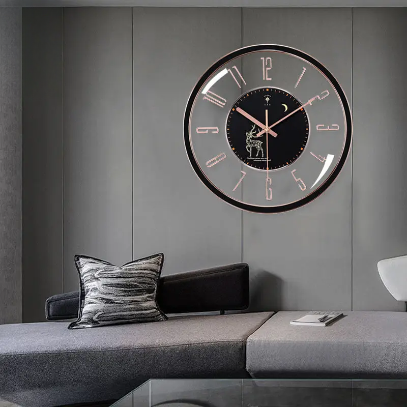 PolarisClock – Reloj de pared silencioso de lujo