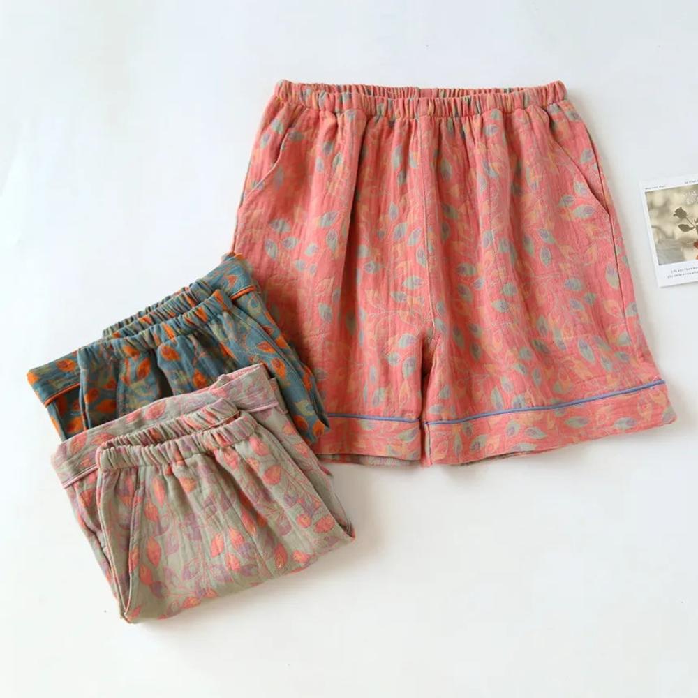 Blomstertrykk Lounge Shorts