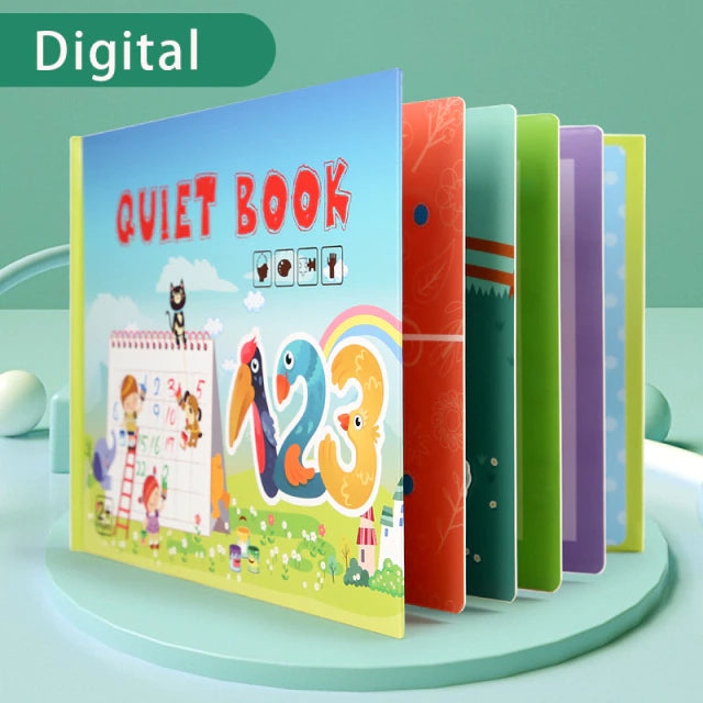 Quiet Book™ - Developing Fine Motor Skills - Learning Book