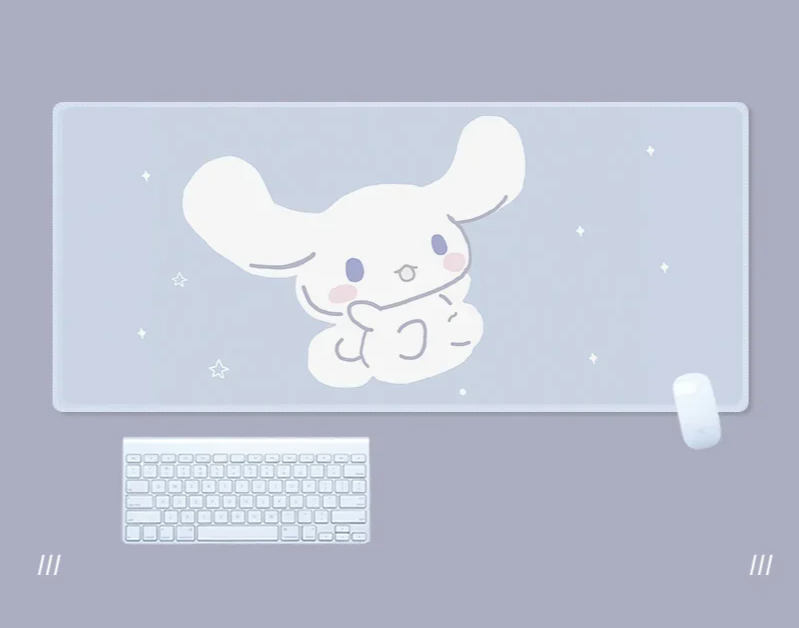 Cinnamoroll Kuromi podložka pod myš