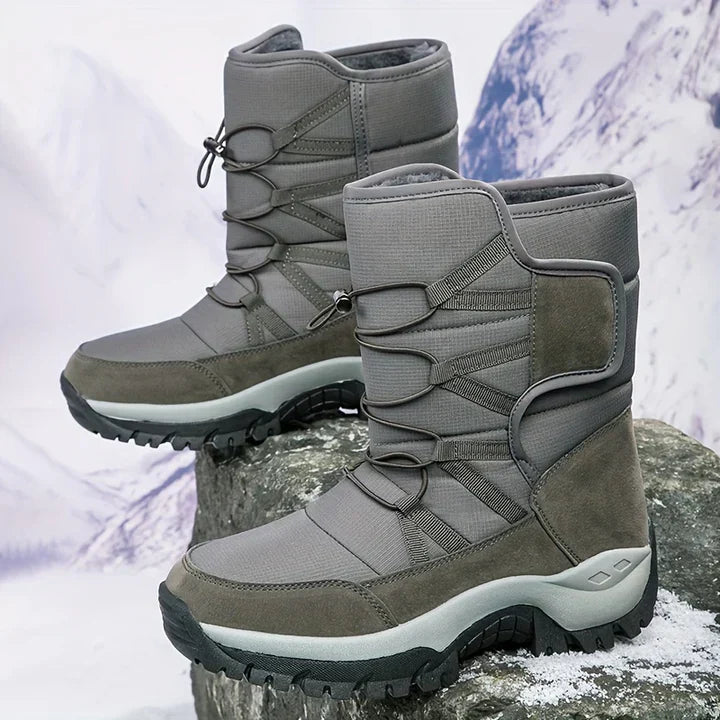 Beida - bottes thermiques en daim pour hommes