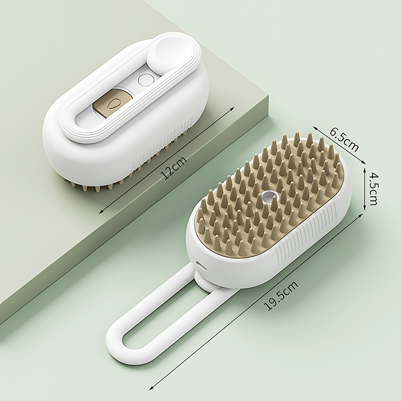 Haustier Dampfhaarbürste 3 in 1