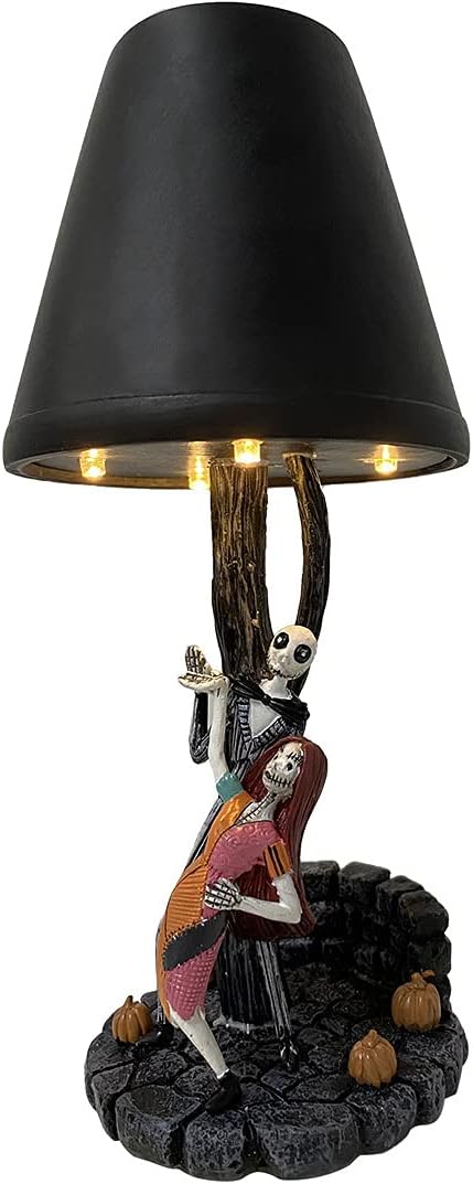 Neue Halloween Home Schlafzimmer Jack leuchtende Tischlampe LED-Lampe Halloween Tischlampe