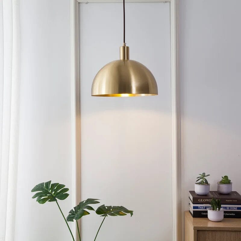 Vrimlo Brass Pendant Light