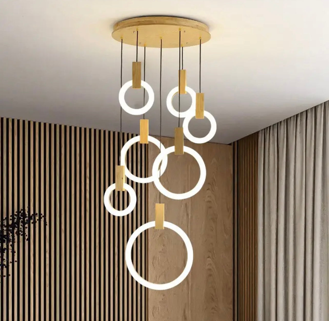 Hanging Ring Light Chandelier lamp