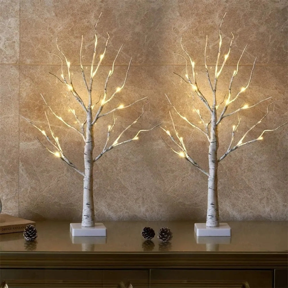 Albero Decorativo Illuminato di Betulla Incantata