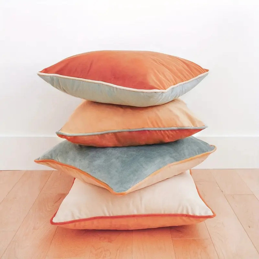 Ember Soft Two-Tone Cushion Covers