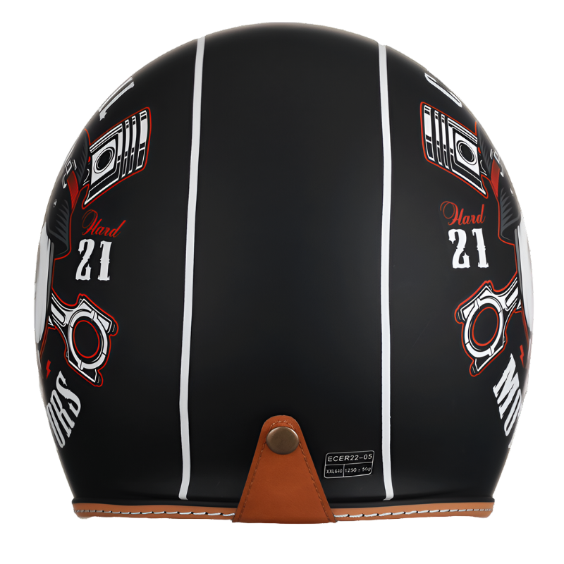 Retro JetLite Open Face Helmet KB2