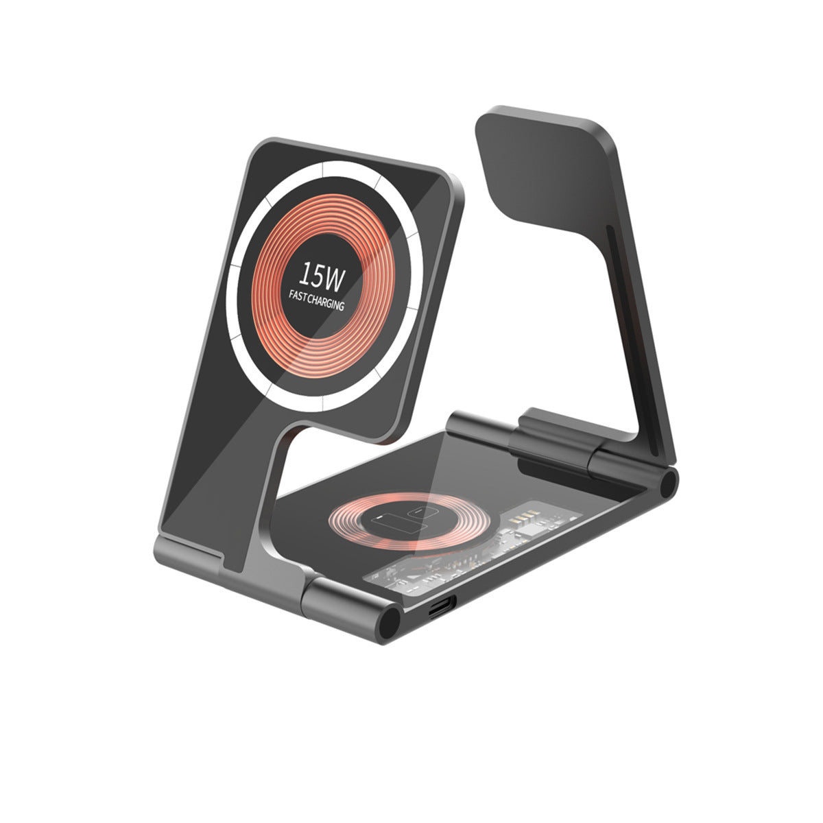 T25-3in 1 Wireless Charging Station For Apple Watch & iPhone